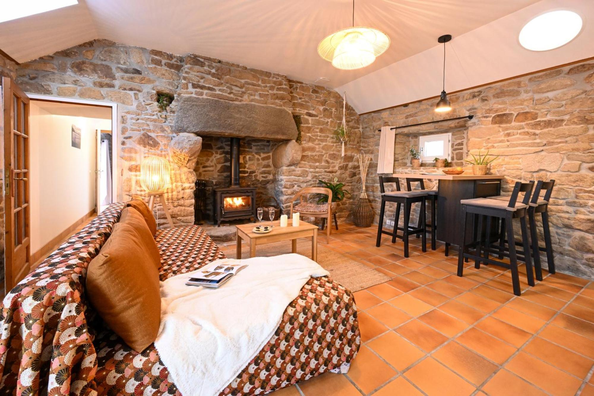 Ker Gana Sauna, Jacuzzi, Poele A Bois Plourin  Exterior foto